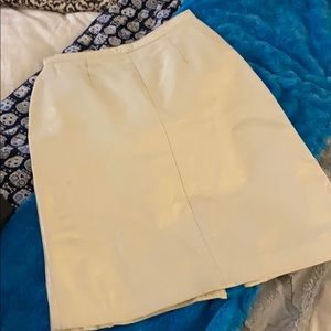 Genuine Leather skirt
